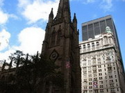 new york. trinity church. st. paul's chapel
